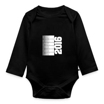 Hobby 2016 - Body Bébé bio manches longues - noir - Devant