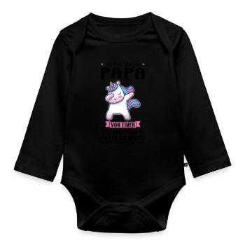 Krankenhaus Pflegefachfrau Pflegerin Geschenk - Baby Bio-Langarm-Body - Schwarz - Vorne