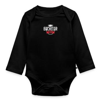 Bachelor 2022 Graduation Graduation Graduation - Organic Longsleeve Baby Bodysuit - black - Front