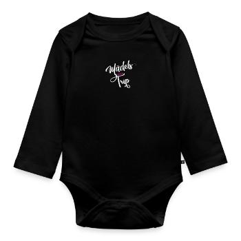 Girls' Trip 2025 Girls Trip Girls' Tour Girls' Trip - Organic Longsleeve Baby Bodysuit - black - Front