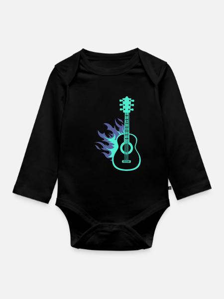 Gitarre - Baby Bio-Langarm-Body - Schwarz