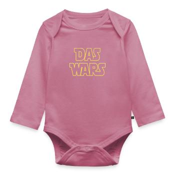 LA VARSOVIE - Body Bébé bio manches longues - mauve - Devant