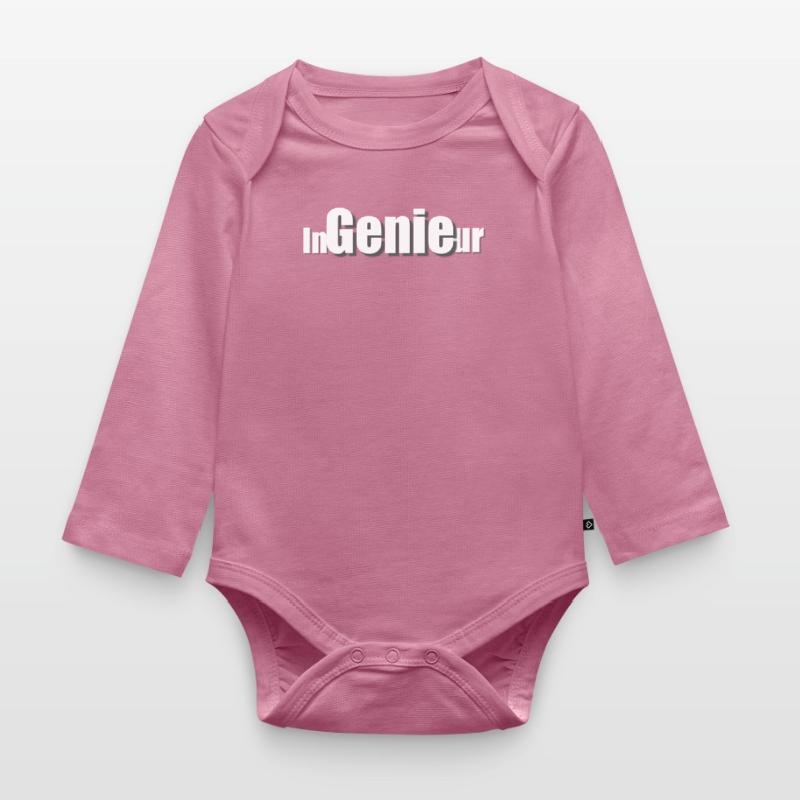 engineer engineer Organic Longsleeve Baby Bodysuit