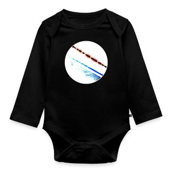 Sonic - Baby Bio-Langarm-Body - Schwarz - Vorne