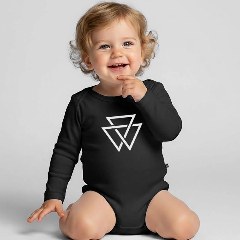Triangle Trisign - Rave On! Baby Bio-Langarm-Body