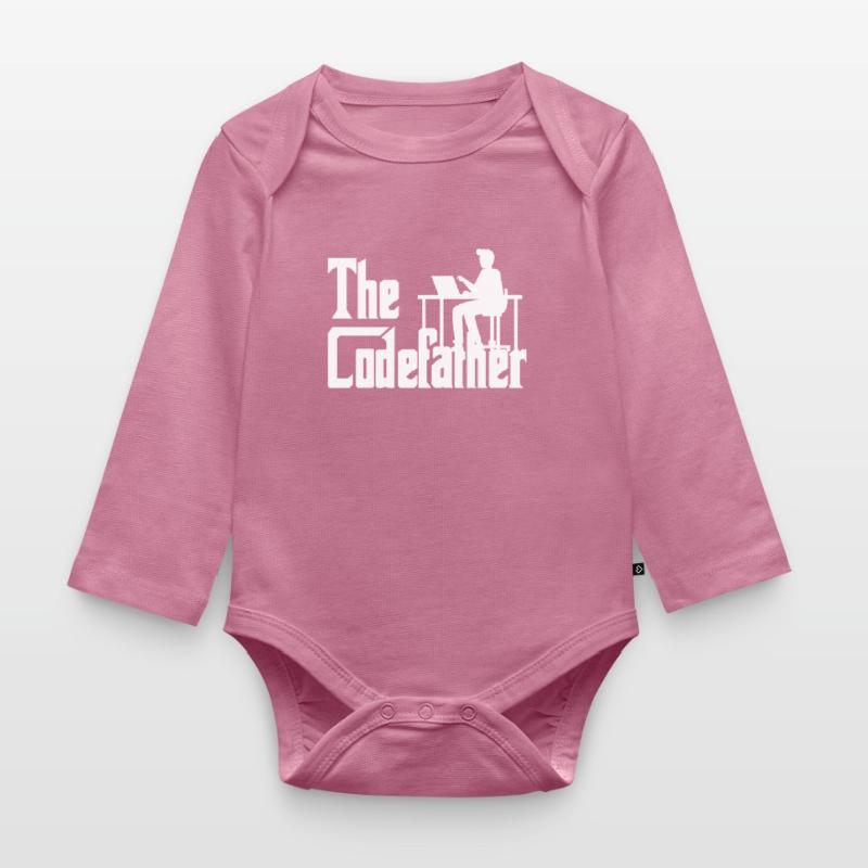 The Codefather Coding Programierer Geschenk Baby Bio-Langarm-Body