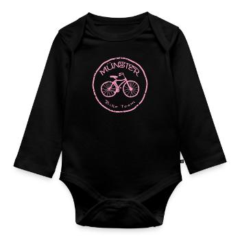 Équipe cycliste de Münster - Body Bébé bio manches longues - noir - Devant