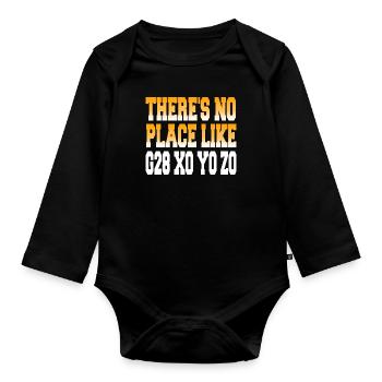 Programmer - Organic Longsleeve Baby Bodysuit - black - Front