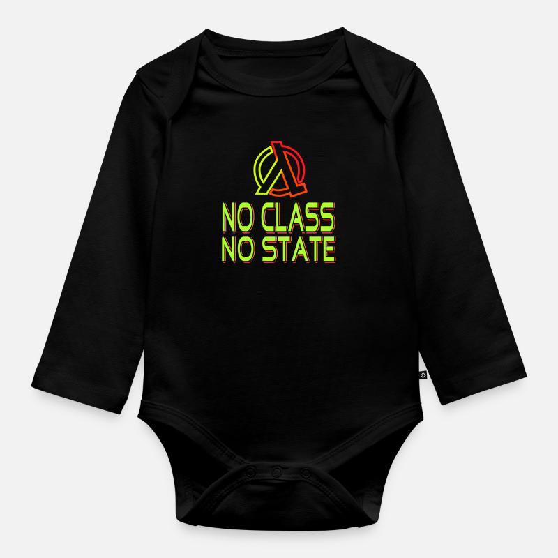 Programmierer Lambda Softwareentwickler Geschenk - Baby Bio-Langarm-Body - Schwarz