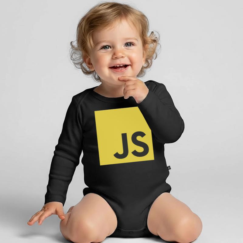 JavaScript - Programmeurs (Frontend/ Backend) Body Bébé bio manches longues