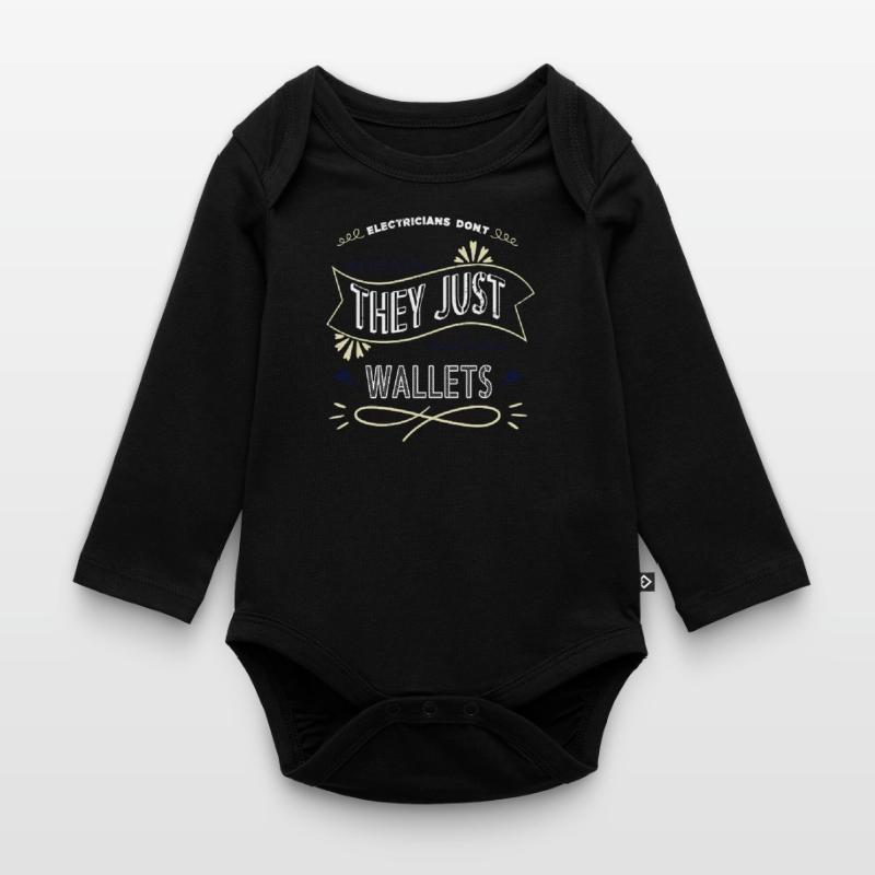 awesome engineer electrical electrician prop Organic Longsleeve Baby Bodysuit
