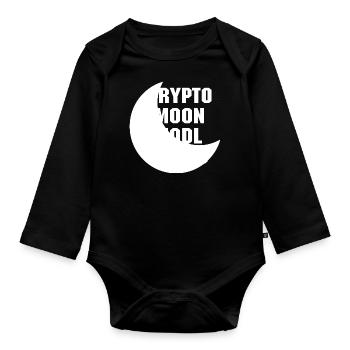 Bitcoin Trading Crypto Stocks - Body Bébé bio manches longues - noir - Devant