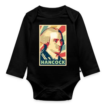 John Hancook Vintage Colores - Body Bébé bio manches longues - noir - Devant