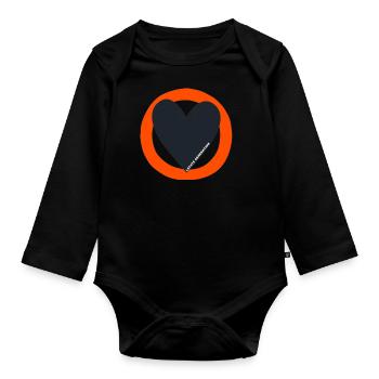 Letzte Generation - Baby Bio-Langarm-Body - Schwarz - Vorne