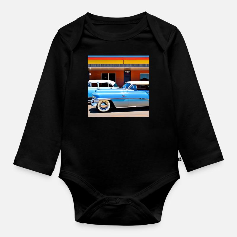 C21 - Baby Bio-Langarm-Body - Schwarz