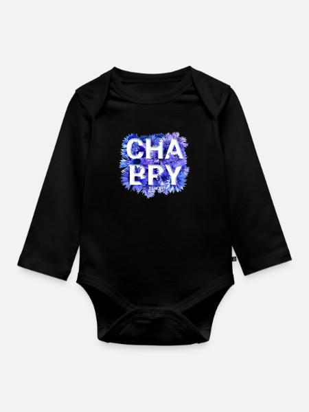 Chabry - Opole - Vauvan pitkähihainen luomu-body - musta