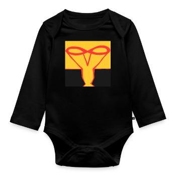 Club los Inmortals / Immortals Club - Organic Longsleeve Baby Bodysuit - black - Front