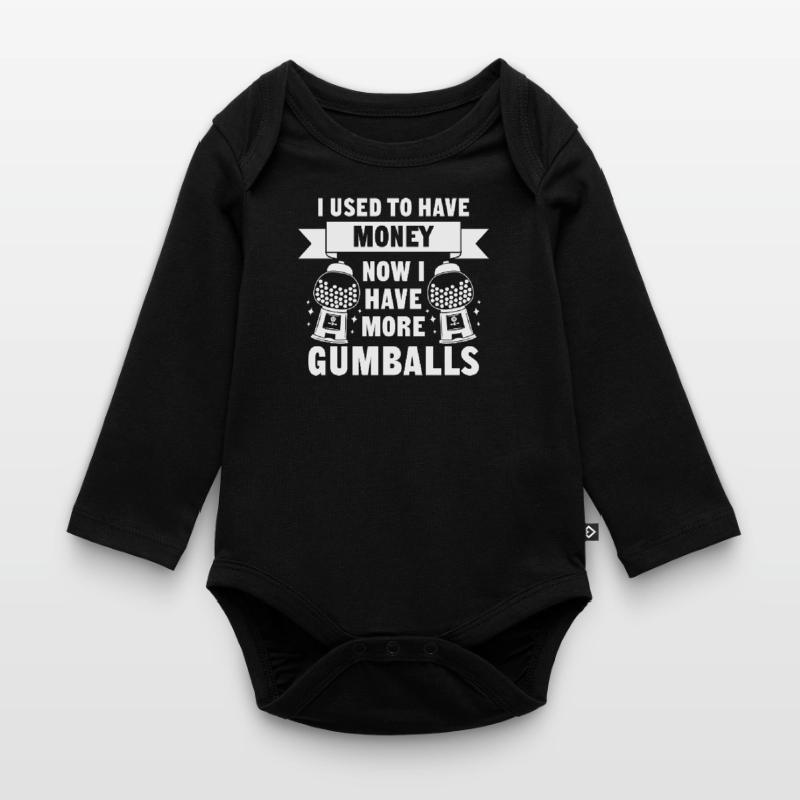 J’avais de l’argent maintenant j’ai plus de boules de gomme Body Bébé bio manches longues