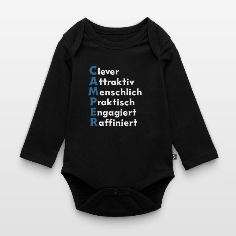 Camper Design – Eigenschaften eines Campers Baby Bio-Langarm-Body