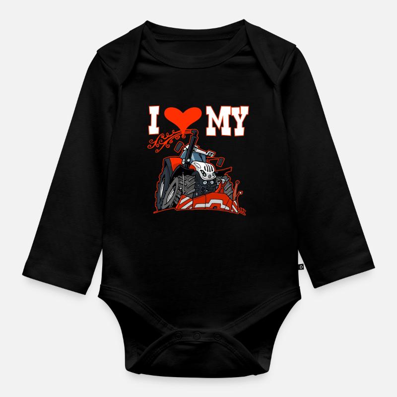 J'aime mon STEYR - Body Bébé bio manches longues - noir