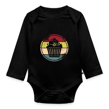 Boulanger Confiseur - Body Bébé bio manches longues - noir - Devant
