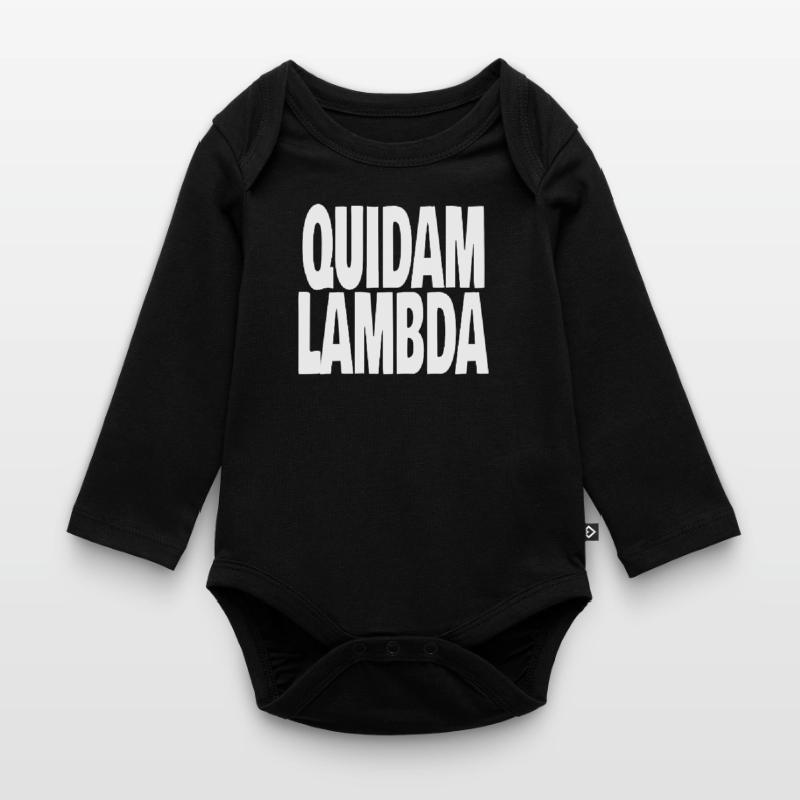 quidam lambda Body Bébé bio manches longues