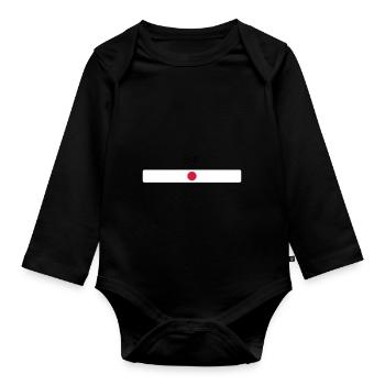 Japan - Baby Bio-Langarm-Body - Schwarz - Vorne