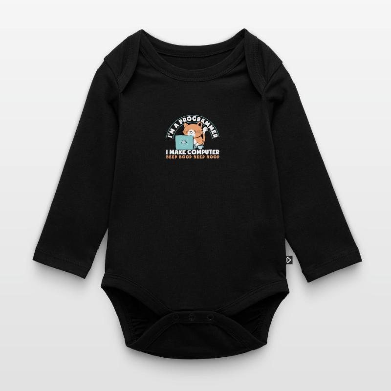 im A Programmer I Make Computer Beep Boop Beep Baby Bio-Langarm-Body