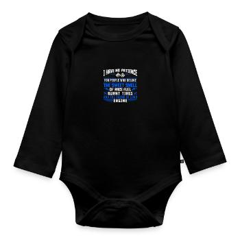 Dirt Track Racing Car Tuning - Baby Bio-Langarm-Body - Schwarz - Vorne