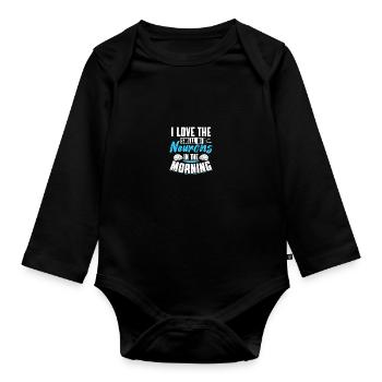 Neurosurgeon Neuroscience Neurology Neurol - Organic Longsleeve Baby Bodysuit - black - Front