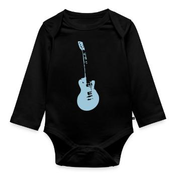 Gitarre electrique4 - Baby Bio-Langarm-Body - Schwarz - Vorne