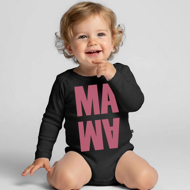 Mama | Mutter | Muttertag Baby Bio-Langarm-Body