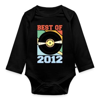 Best of 2012 - Baby Bio-Langarm-Body - Schwarz - Vorne