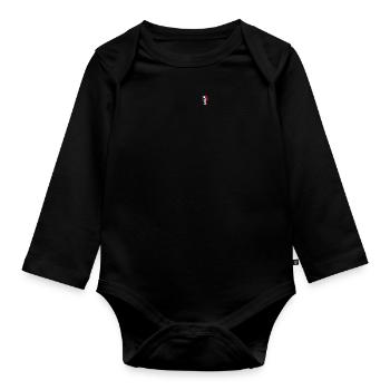 France patriote - Body Bébé bio manches longues - noir - Devant