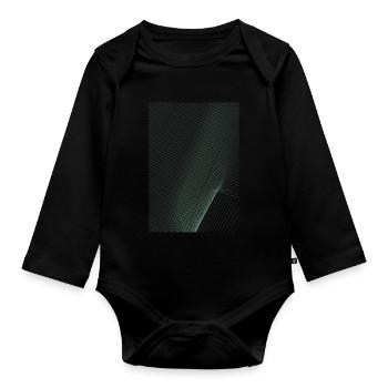 Perspect - Body Bébé bio manches longues - noir - Devant