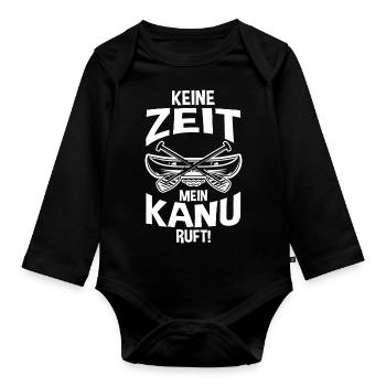 Schullehrerin Lehrerin - Baby Bio-Langarm-Body - Schwarz - Vorne