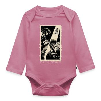 Punk Barber scharfe Schnitte - Baby Bio-Langarm-Body - Mauve - Vorne