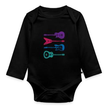 Gitarre E-Gitarre - Baby Bio-Langarm-Body - Schwarz - Vorne