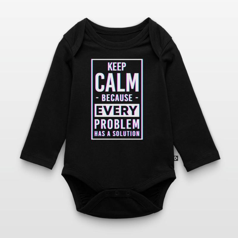 Problem Nicht mein Problem Das Problem Baby Bio-Langarm-Body