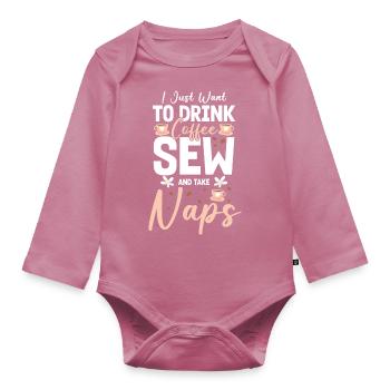 Schneider Wäsche Anzug - Baby Bio-Langarm-Body - Mauve - Vorne