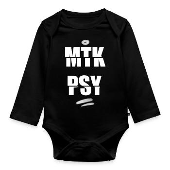 MTK PSY CREWS - Baby Bio-Langarm-Body - Schwarz - Vorne