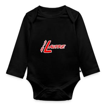 Lautre Lautern Kaiserslautern Pfalz Pfälzisch Fan - Organic Longsleeve Baby Bodysuit - black - Front