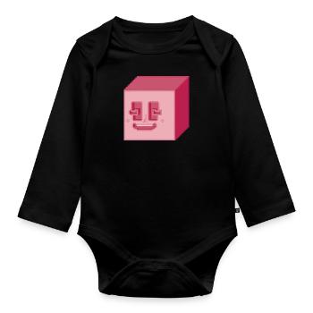 STABILE FPS - Baby Bio-Langarm-Body - Schwarz - Vorne