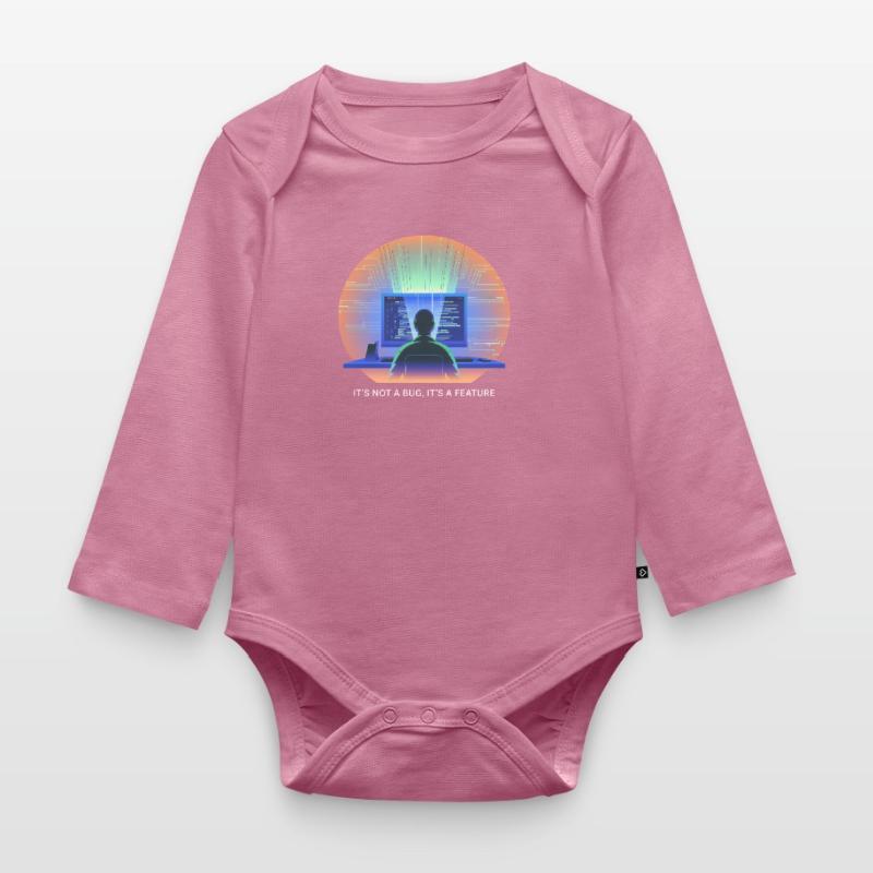 its not a bug its a feature Programmierer Software Baby Bio-Langarm-Body