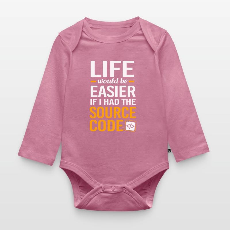 Cybersecurity Cyber Programmierer Hacker Baby Bio-Langarm-Body