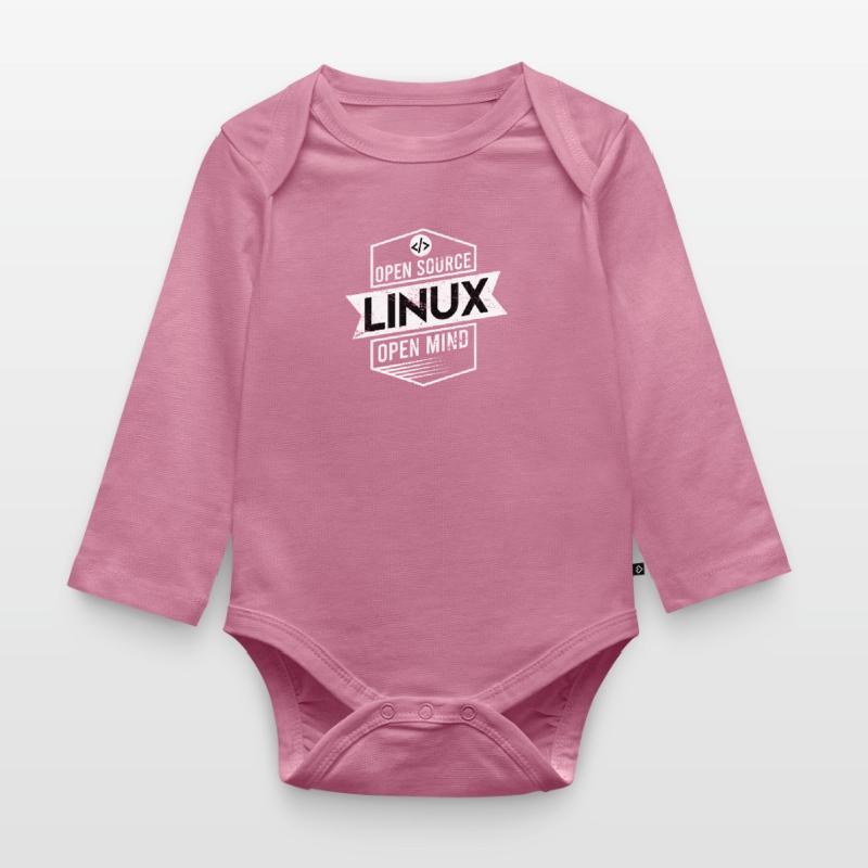 Programmeurs Linux cadeau open source Body Bébé bio manches longues