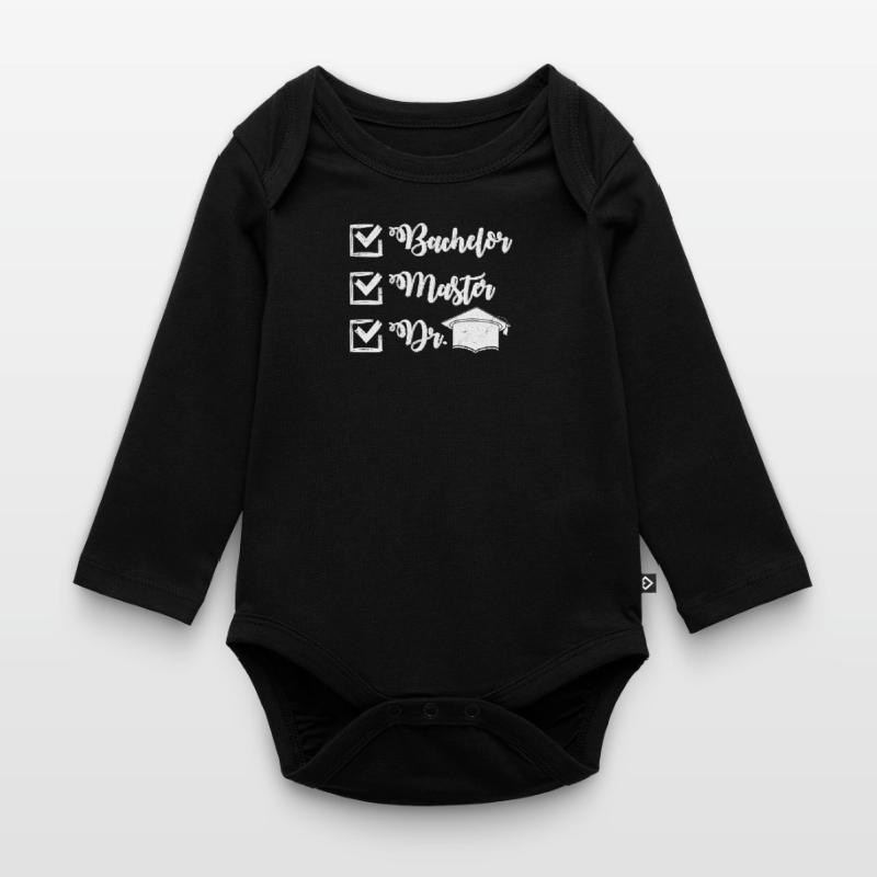 Bachelor Master Dr. Master's Thesis completed Organic Longsleeve Baby Bodysuit