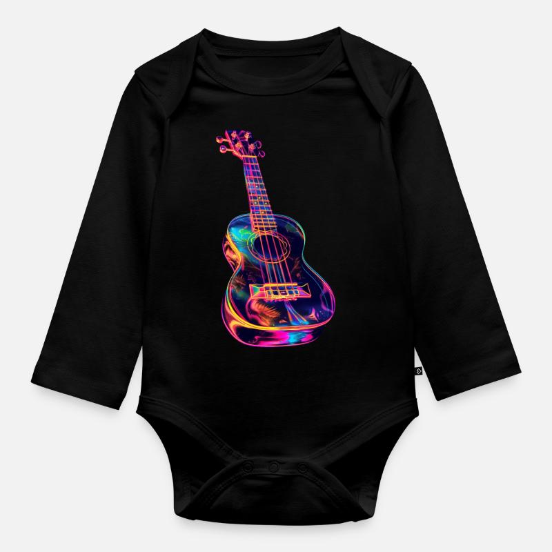 Ukulele - Baby Bio-Langarm-Body - Schwarz