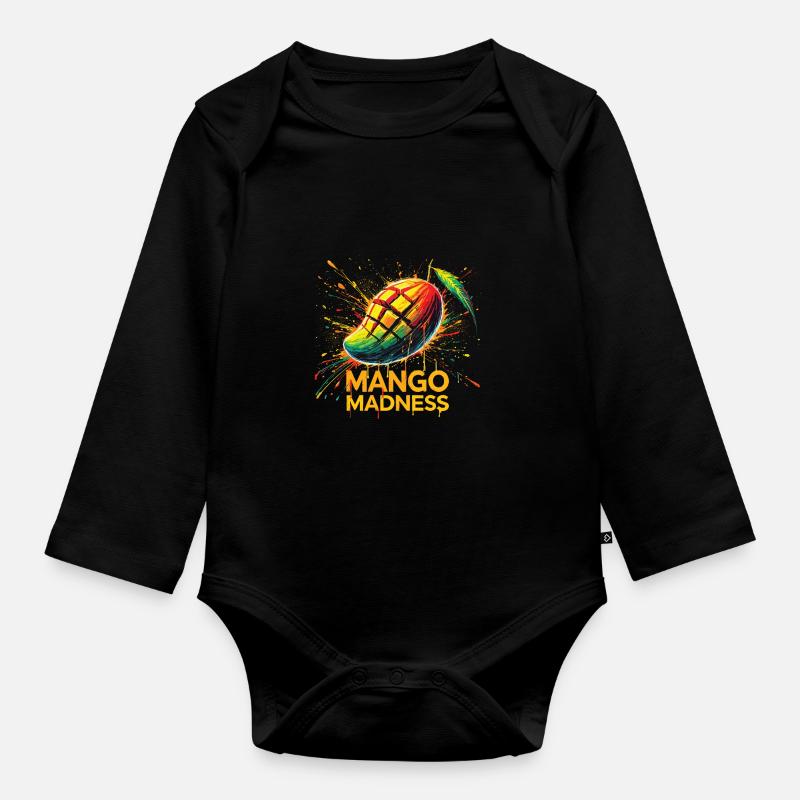 Fripon - Body Bébé bio manches longues - noir