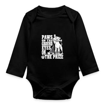 Agility - Baby Bio-Langarm-Body - Schwarz - Vorne